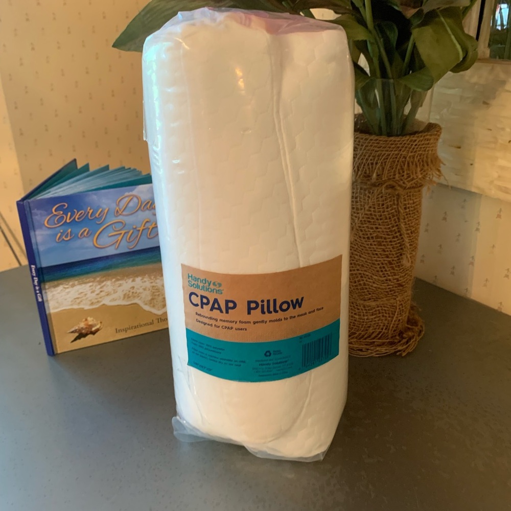 Handy Solutions, NEW NEVER OPENED, C PAP pillow, standard size. 3.94 X 19.7 X 12